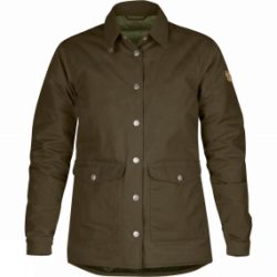 Fjallraven Womens Down Shirt Jacket No. 1 Dark Olive